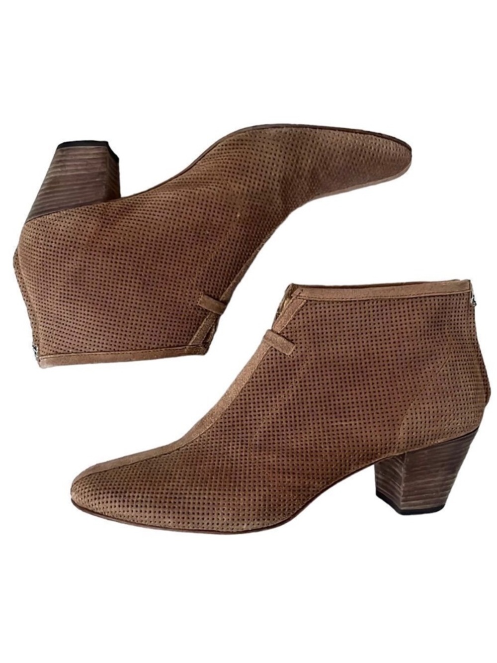 Aquatalia Leather Ankle Boots